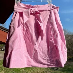 Pink Pineapple brand (not Victorias Secret) pink lined skirt with bow.